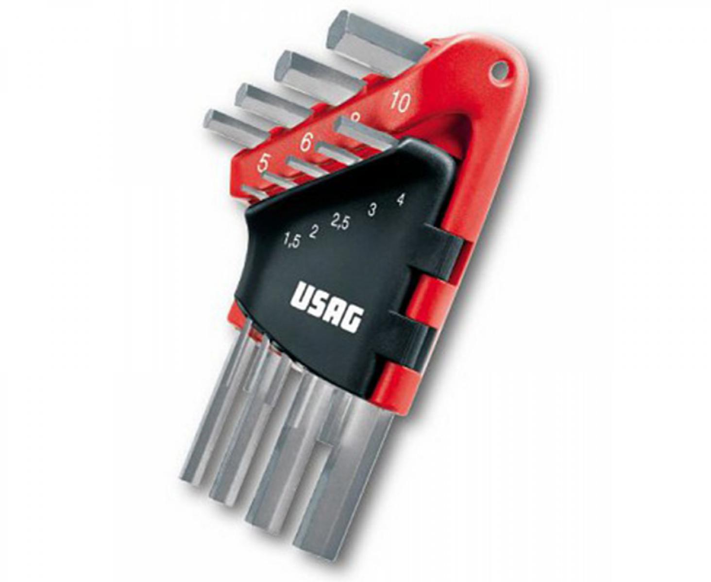 Набор шестигранных штифтовых ключей USAG 280 S9 U02800287 9 предметов