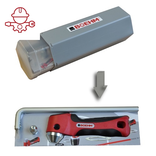 картинка Набор фрез для уплотнительных колец Ø420 мм Boehm CC420PA (Ø420) от магазина "Элит-инструмент"