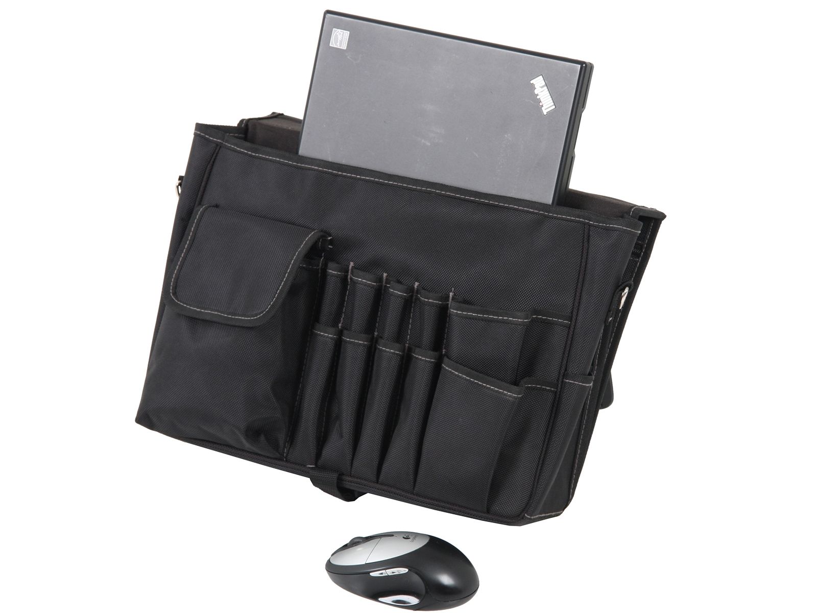 картинка Маленькая комбинированная сумка для ноутбука и инструментов для технических специалистов 5851 (пустая) Hepco&Becker 00 5851 8019 от магазина "Элит-инструмент"