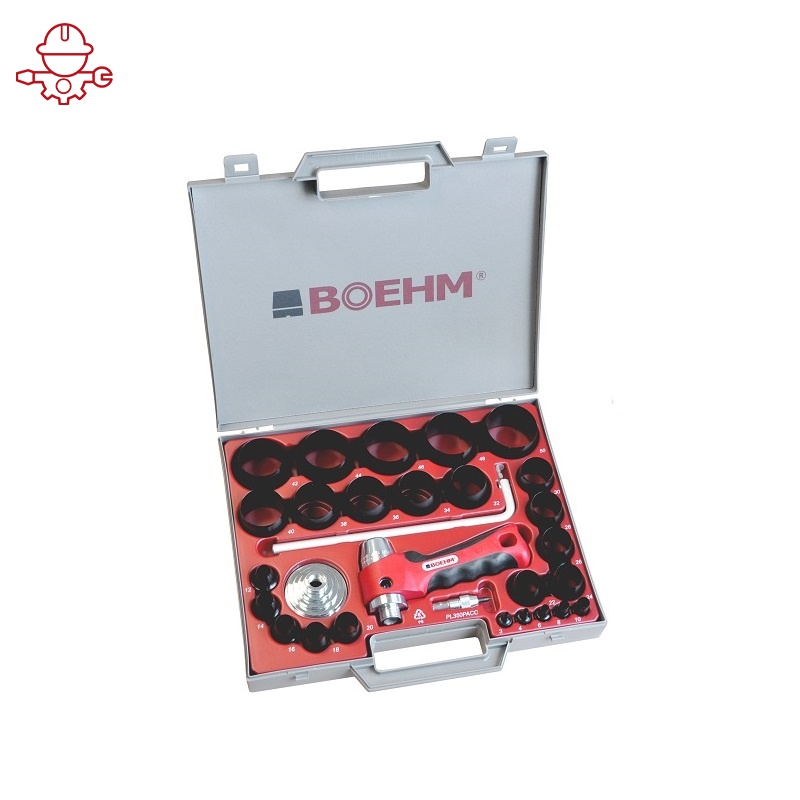 картинка Набор пробойников 3-50 мм BOEHM 29 предметов | (для паронитовых и графитовых прокладок) BOEHM JLB350PAСС/7802 0350 Fplus от магазина "Элит-инструмент"