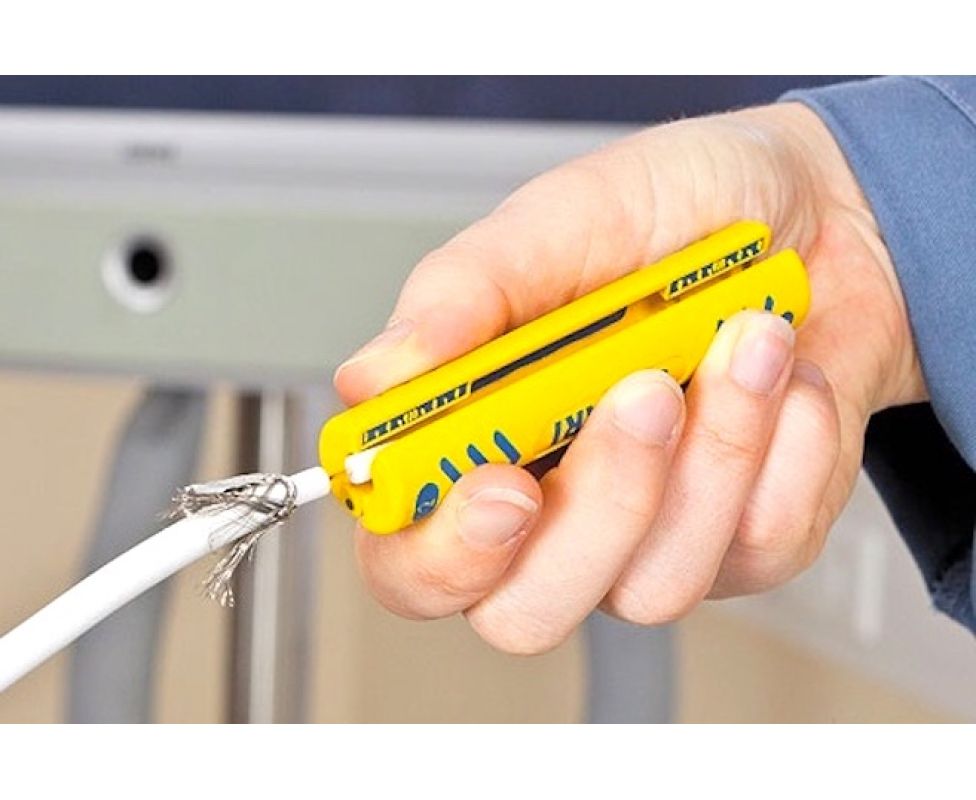 картинка Инструмент Secura Coaxial Stripper No.1 для снятия изоляции с коаксиальных кабелей Jokari JK 30600 от магазина "Элит-инструмент"