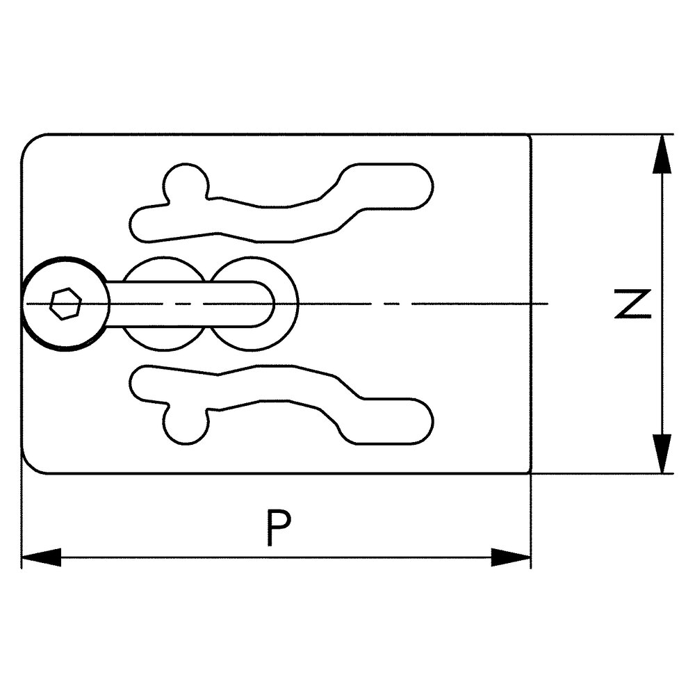 картинка Переходная пластина, угловая АМF 564129 от магазина "Элит-инструмент"