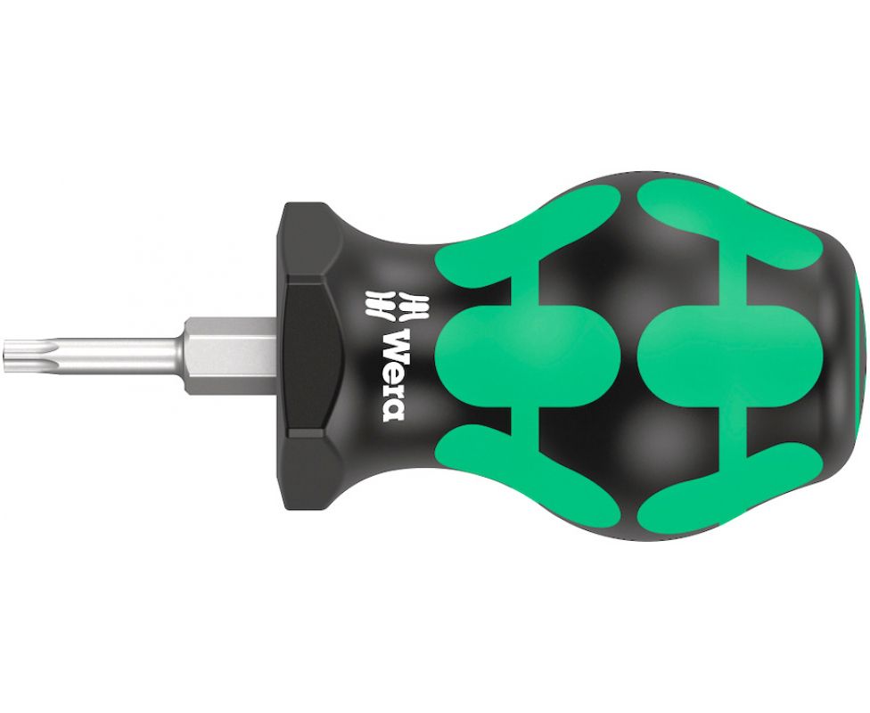 Короткая отвертка Stubby 367 TORX Wera, TX10 х 25 мм, WE-008856