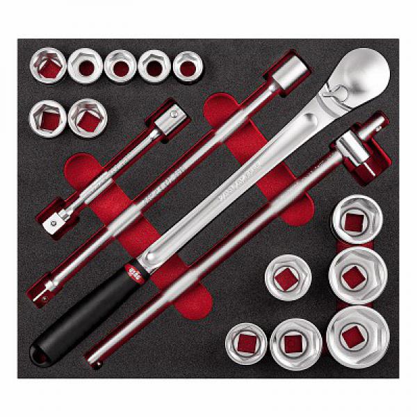 Двухцветный пенопластовый модуль с ассортиментом (17 шт.) 519 M 612EB U05190990