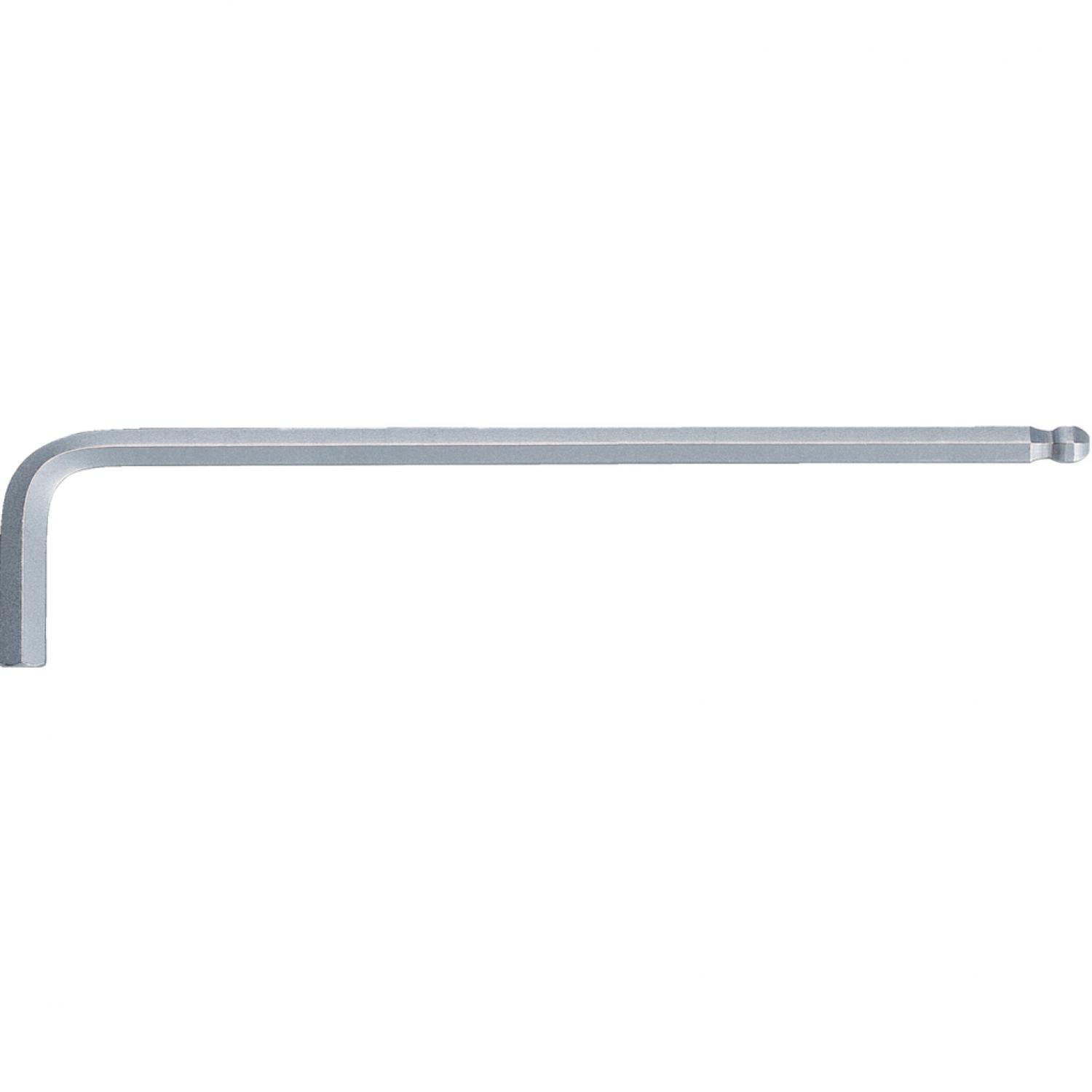 Угловой штифтовой ключ с внутренним шестигранником и шаровой головкой, длинный, 1,5 мм