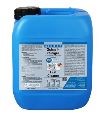 WEICON Fast Cleaner (5л) Очиститель и обезжиривающее средство для пищевой промышленности (wcn15215005)