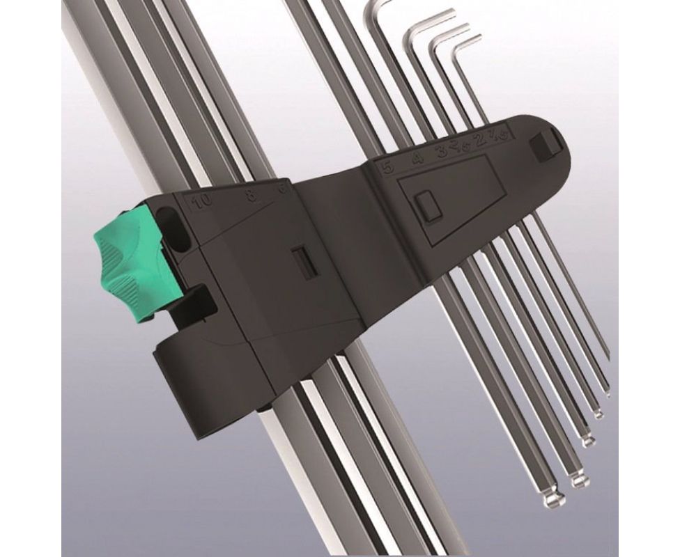 картинка Набор Г-образных ключей, метрических, хромированных Wera 950/9 Hex-Plus 1 SB WE-073391 от магазина "Элит-инструмент"