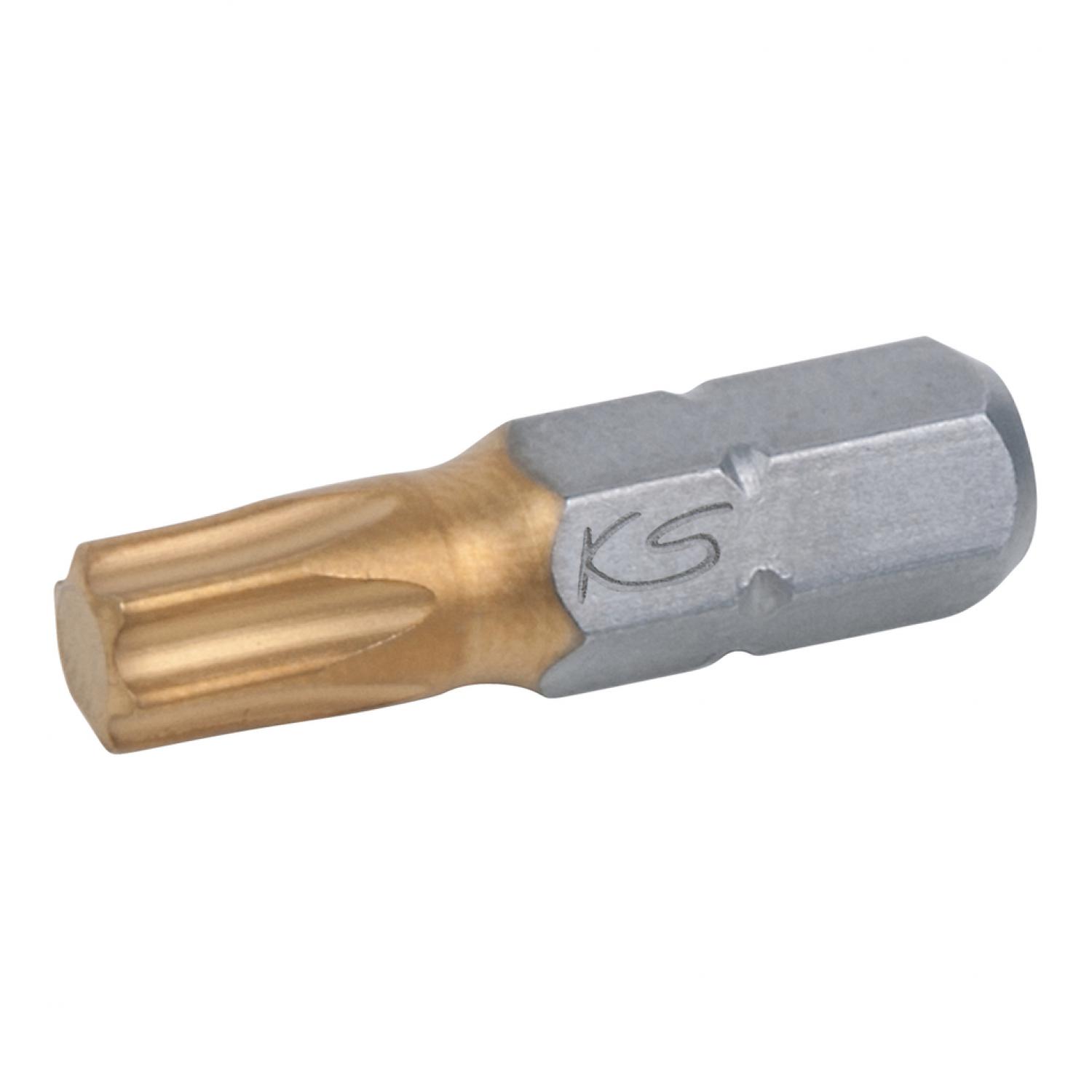 Бит TIN 1/4" с профилем Torx, 25 мм, Т25