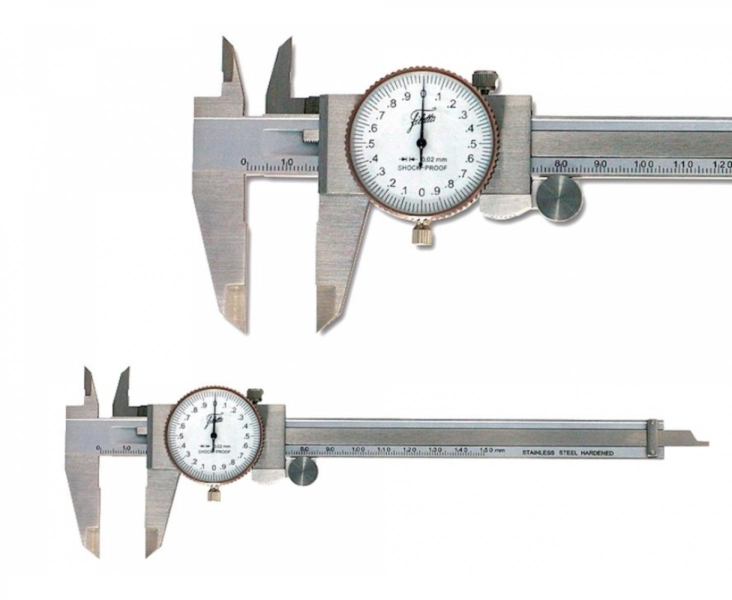 картинка Штангенциркуль стрелочный 0-150 мм Schut 906.500 от магазина "Элит-инструмент"