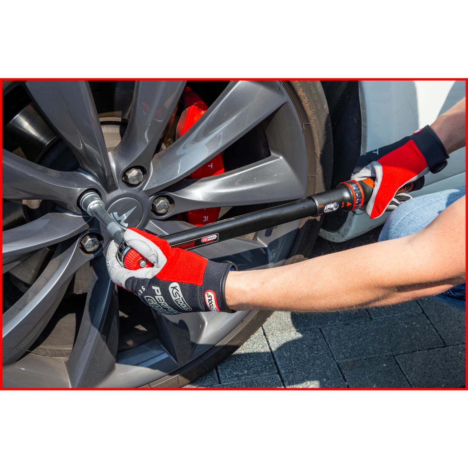 картинка Динамометрический ключ ERGOTORQUE®precision 1/2'' с трещоткой и поворотной ручкой, 40-200 Нм KSTools-516.1442 от магазина "Элит-инструмент"