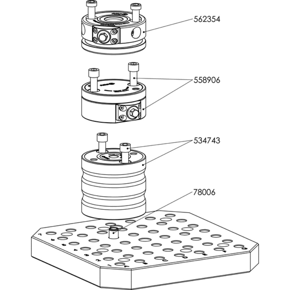картинка Уравновешивающий элемент XY-плоскости АМF 558905 от магазина "Элит-инструмент"