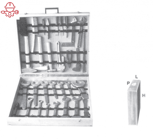 Набор искробезопасного инструмента №3 в кейсе, серия 800 MetalMinotti 800-3000