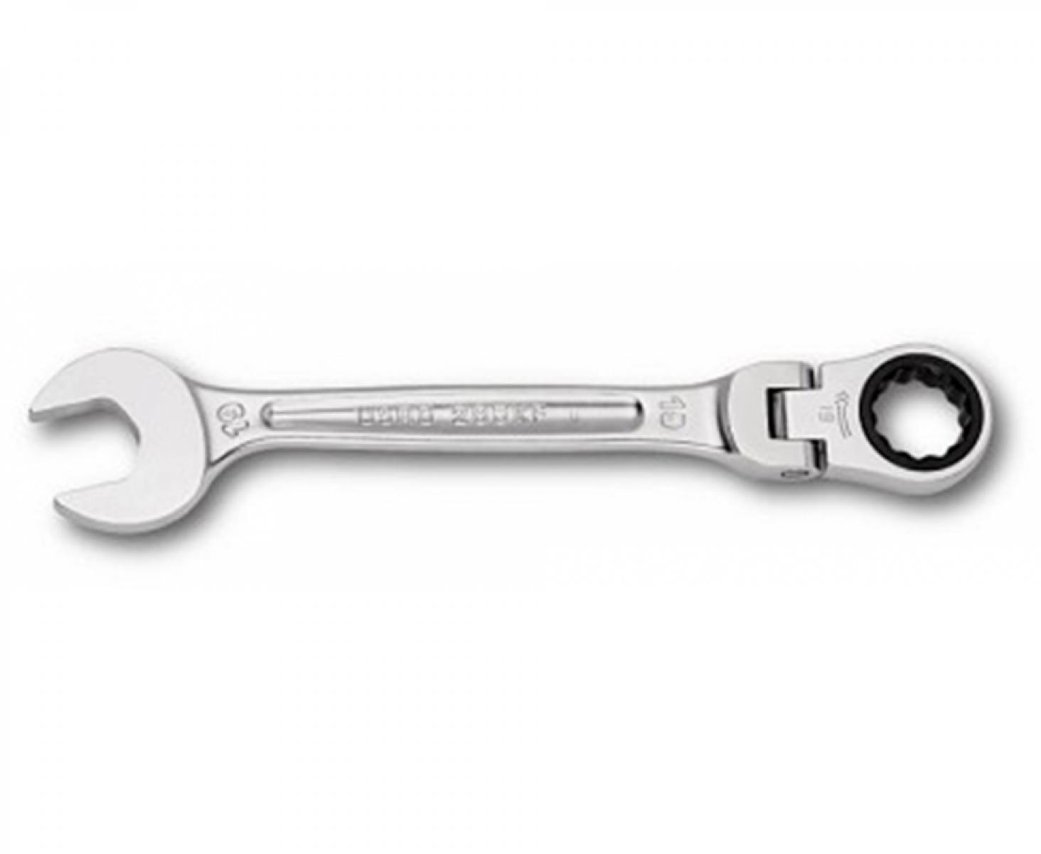 картинка Ключ гаечный комбинированный с трещоткой и шарниром 13 мм USAG 285 KF U02855208 от магазина "Элит-инструмент"