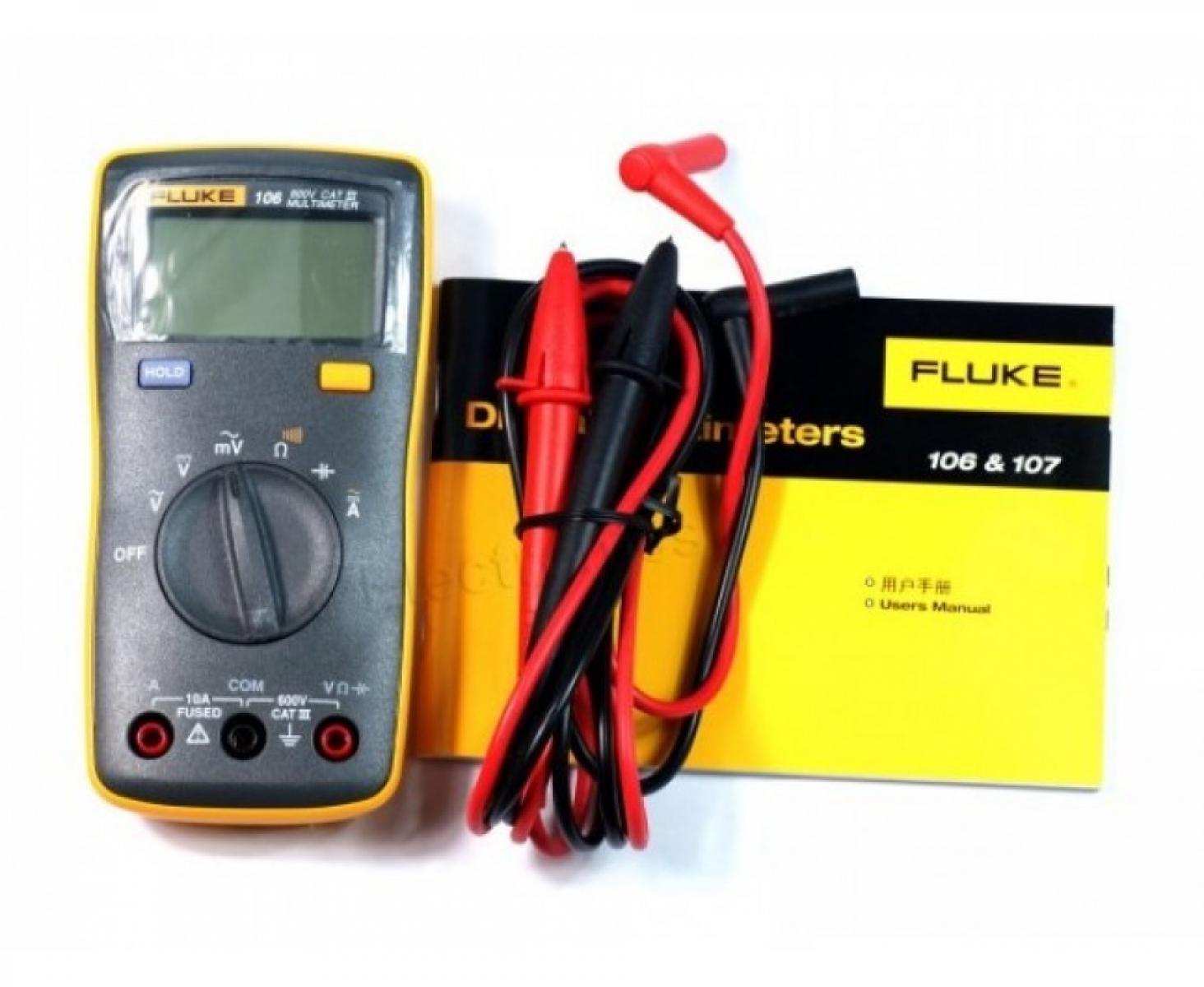 картинка Мультиметр цифровой Fluke 107 4367966 от магазина "Элит-инструмент"