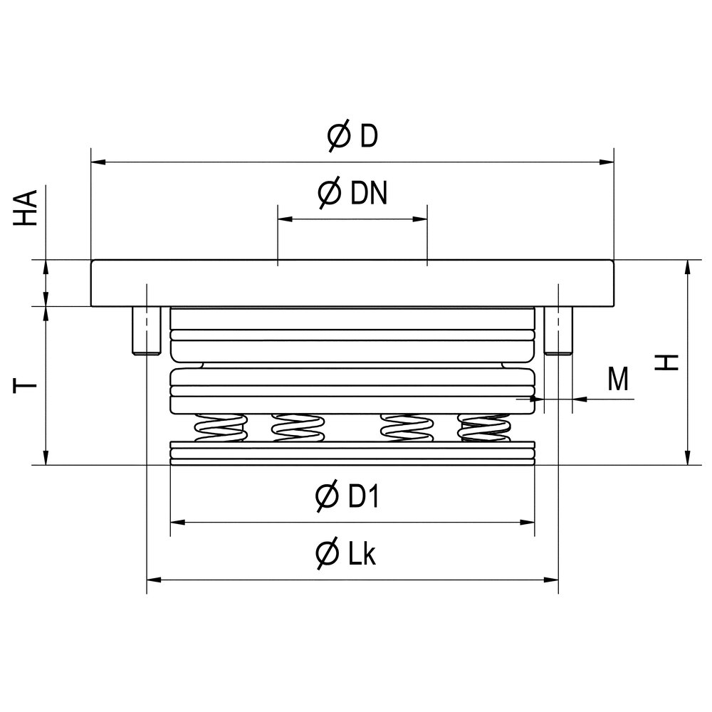 картинка Монтажный зажимной модуль АМF 303016 от магазина "Элит-инструмент"