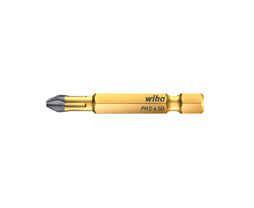 Бита Wiha DuraBit Phillips 7041 DR 23388 PH1 x 50 крестовая