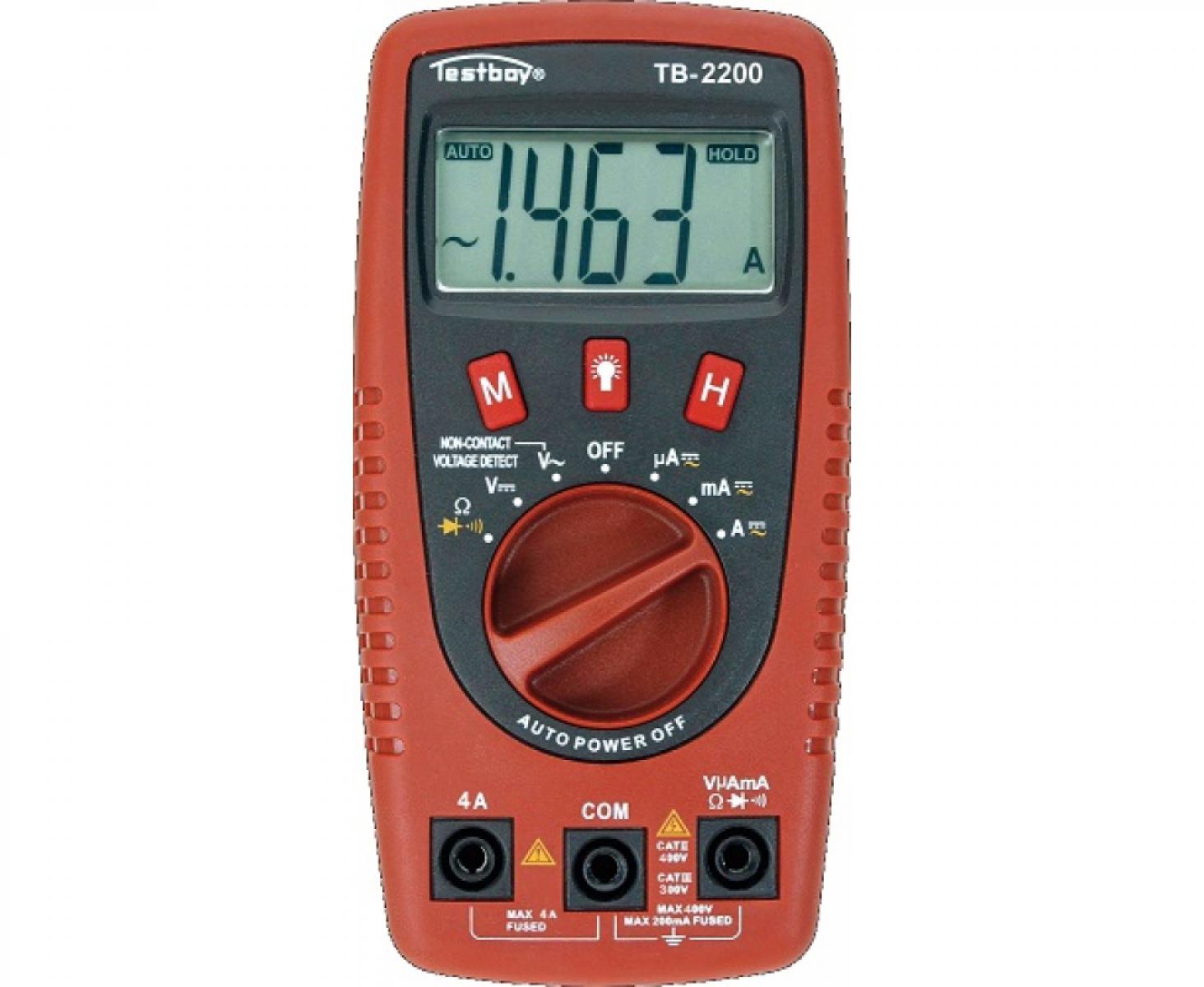 картинка Мультиметр цифровой Testboy 2200 от магазина "Элит-инструмент"