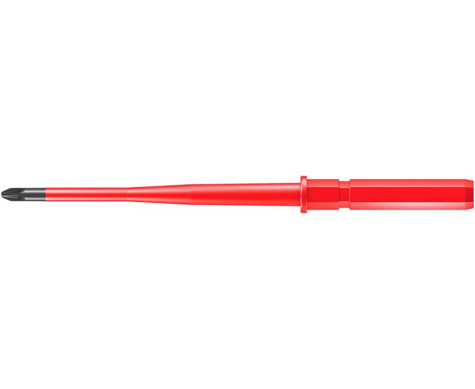 картинка Отвертка Wera Kraftform Kompakt VDE 65 iS PZ/S WE-003448 # 2 х 154 комбинированная Pozidriv/шлиц изолированная от магазина "Элит-инструмент"