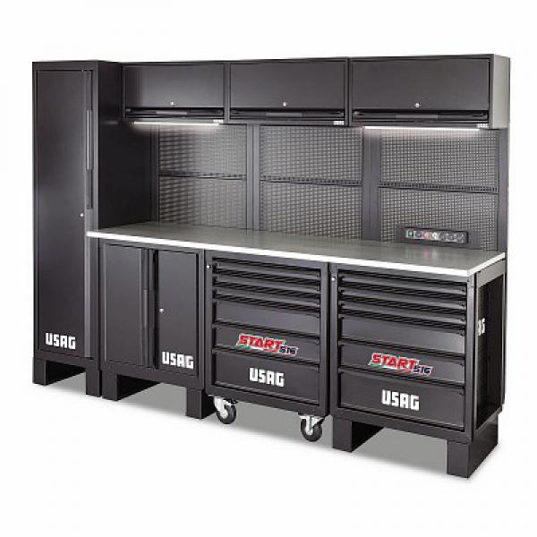 Мебель для мастерской, стальная рабочая поверхность 516 SA/CA3 U05160237