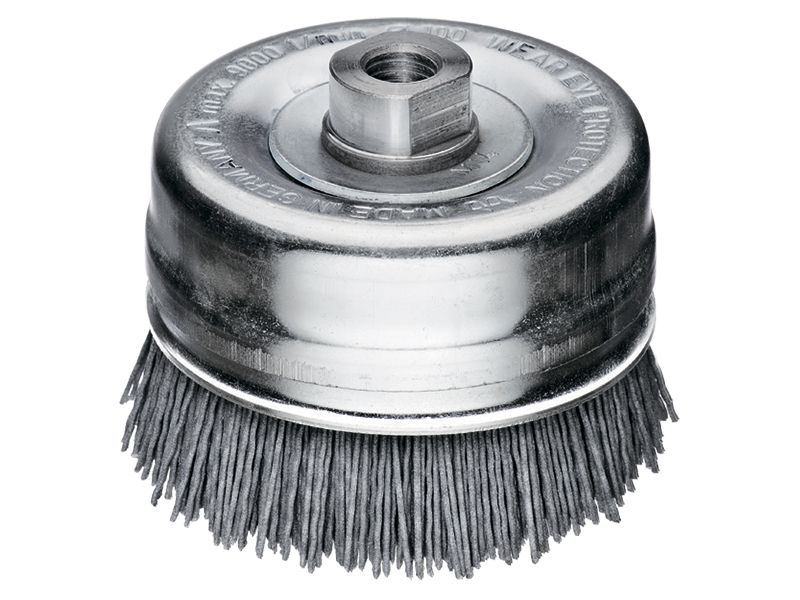 Чашечная щетка прямое волокно диаметр 90 мм длина 25 мм ворс SIC K180/1.0 LESSMANN 446.851