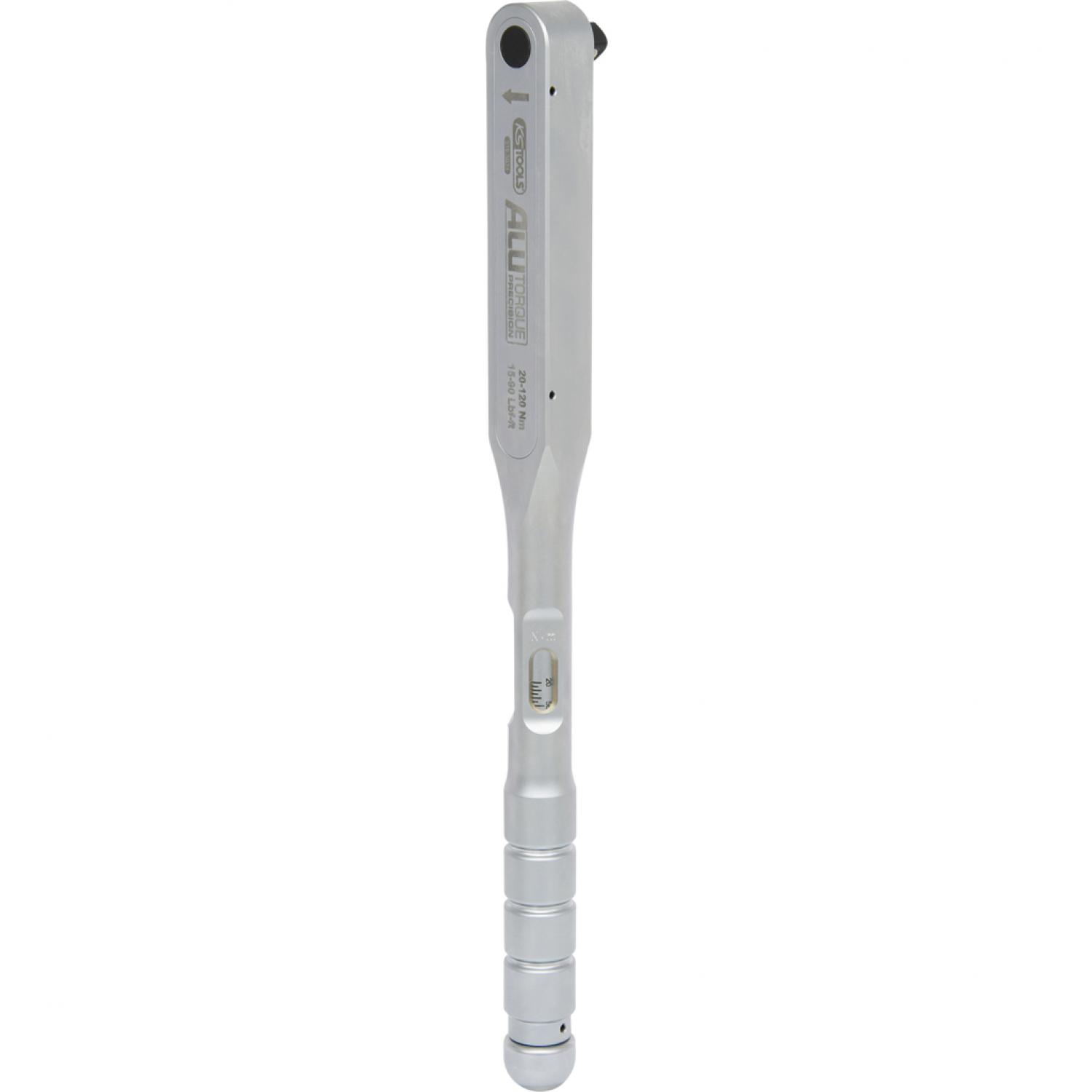 ALUTORQUEprecision динамометрический ключ 1/2", 20-120 Нм, для правой резьбы с одним квадратным гнездом