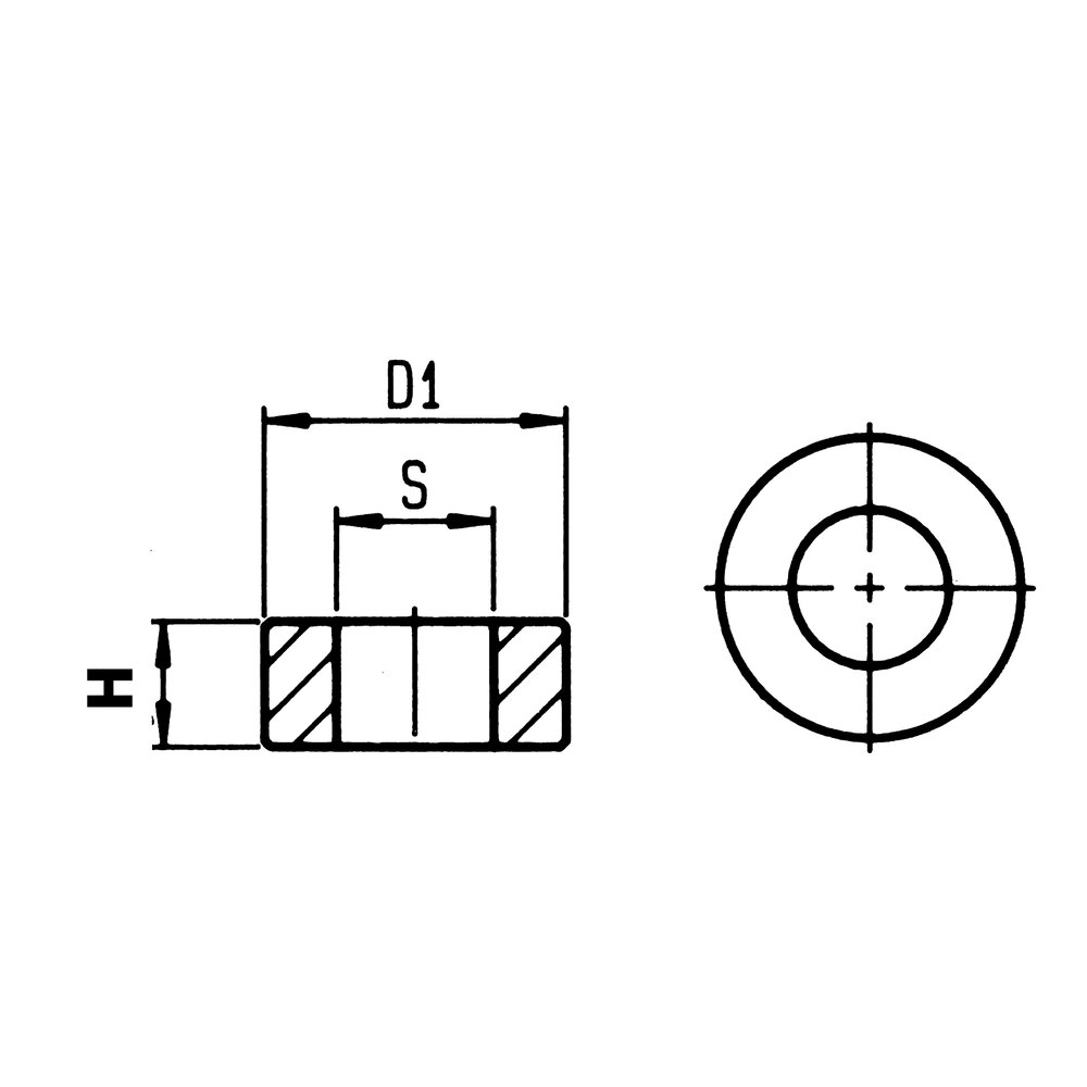 картинка Опорная шайба АМF 78048 от магазина "Элит-инструмент"