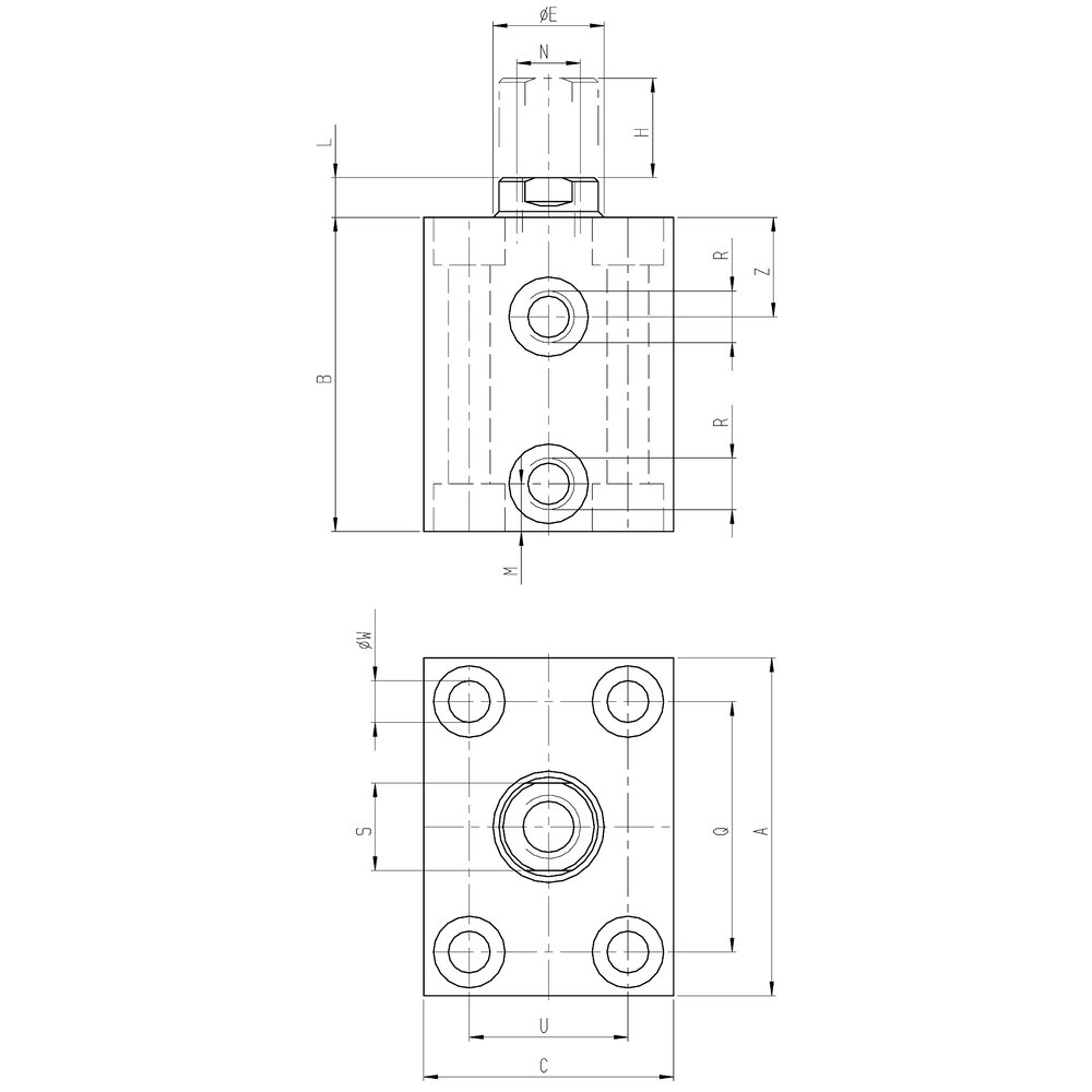 картинка Блочный цилиндр АМF 62257 от магазина "Элит-инструмент"