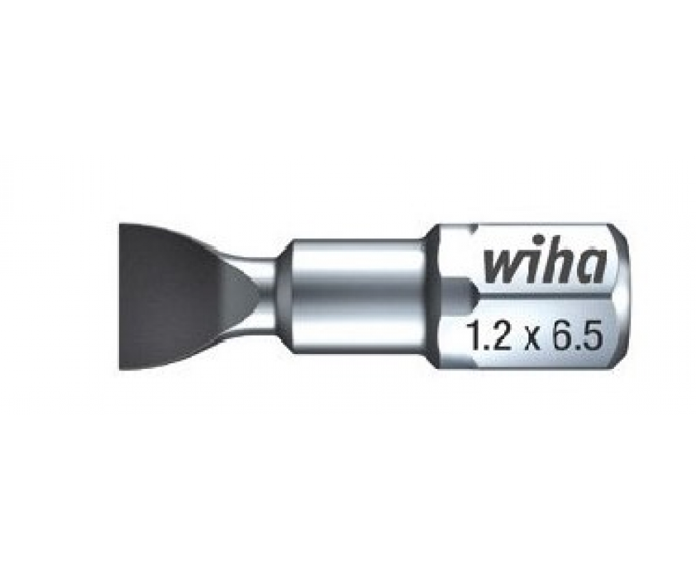 Бита Wiha Diamond Torsion шлицевая 7010 D 21272 21220 1.2 х 6.5 x 25