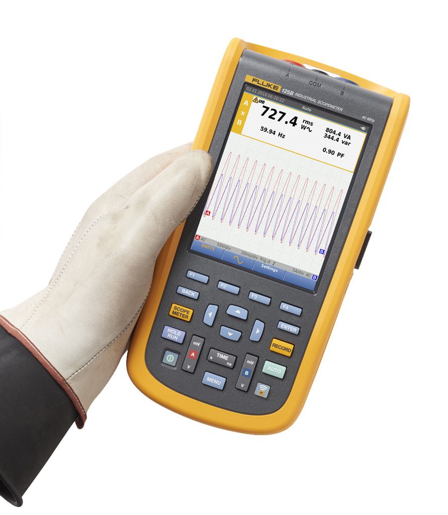 картинка Осциллограф Fluke 125B/EU/S 4756054 от магазина "Элит-инструмент"