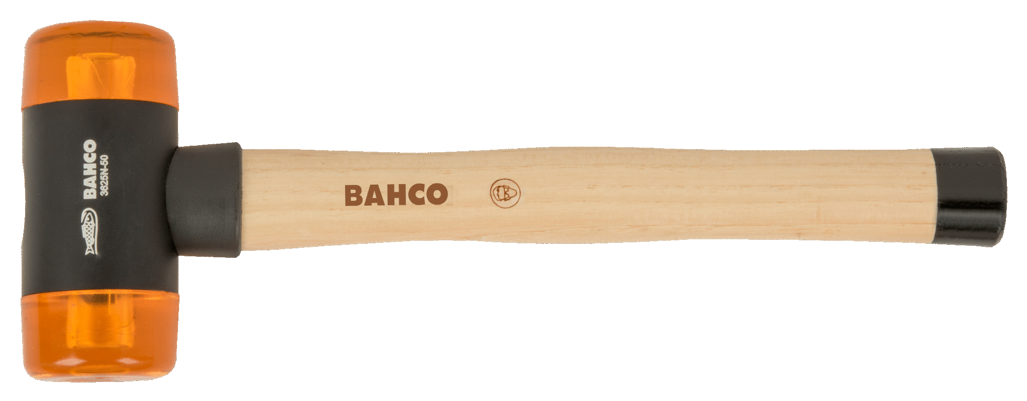 картинка Молоток с пластмассовыми бойками SUPERFLEX, деревянная рукоятка BAHCO 3625N-27 от магазина "Элит-инструмент"